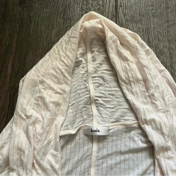 KNIX Rib Knit Modal Open Front Robe XXL - Picture 4 of 7